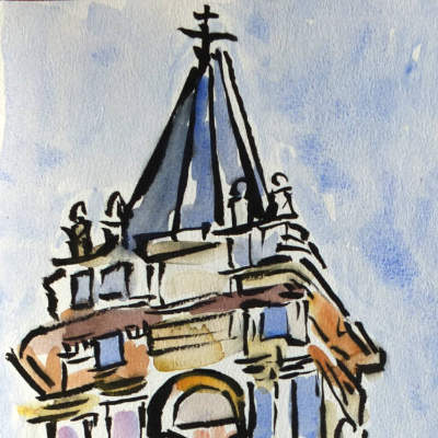 Andreas Korn: Artproduktion (Kunstraum - Aquarell in Chipiona) Andreas Korn: Artproduktion (Kunstraum - Aquarell in Chipiona)
